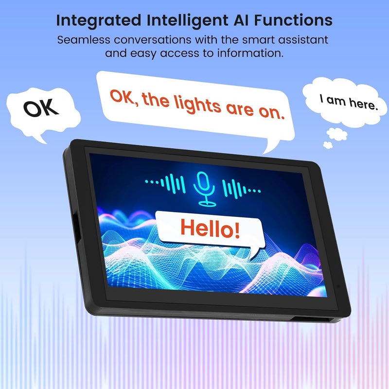 ELECROW شاشة ESP32 800×480، شاشة لمسية IPS بحجم 5" مع غلاف أكريليك، تدعم تفاعل الصوت الذكي، معالج ثنائي النواة 32 بت LX7، يصل إلى 240 ميجاهرتز، متوافقة مع Arduino و ESP-IDF و LVGL - Image 3
